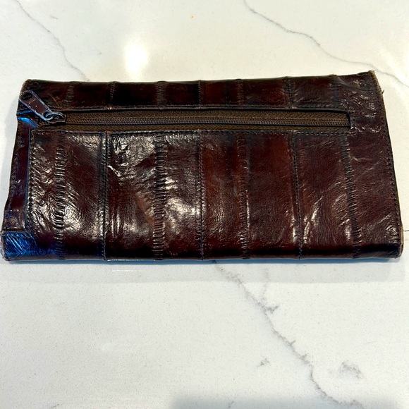 Vintage Eel Skin Long Wallet - Picture 5 of 7